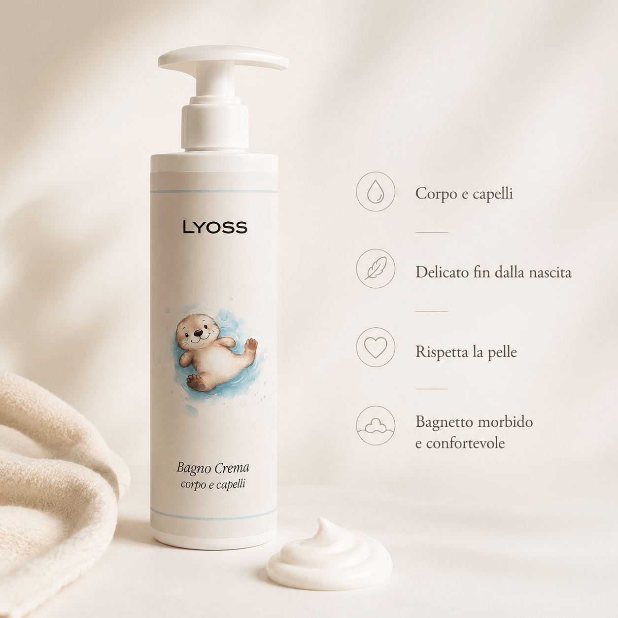 Bagno crema Baby | Corpo e Capelli