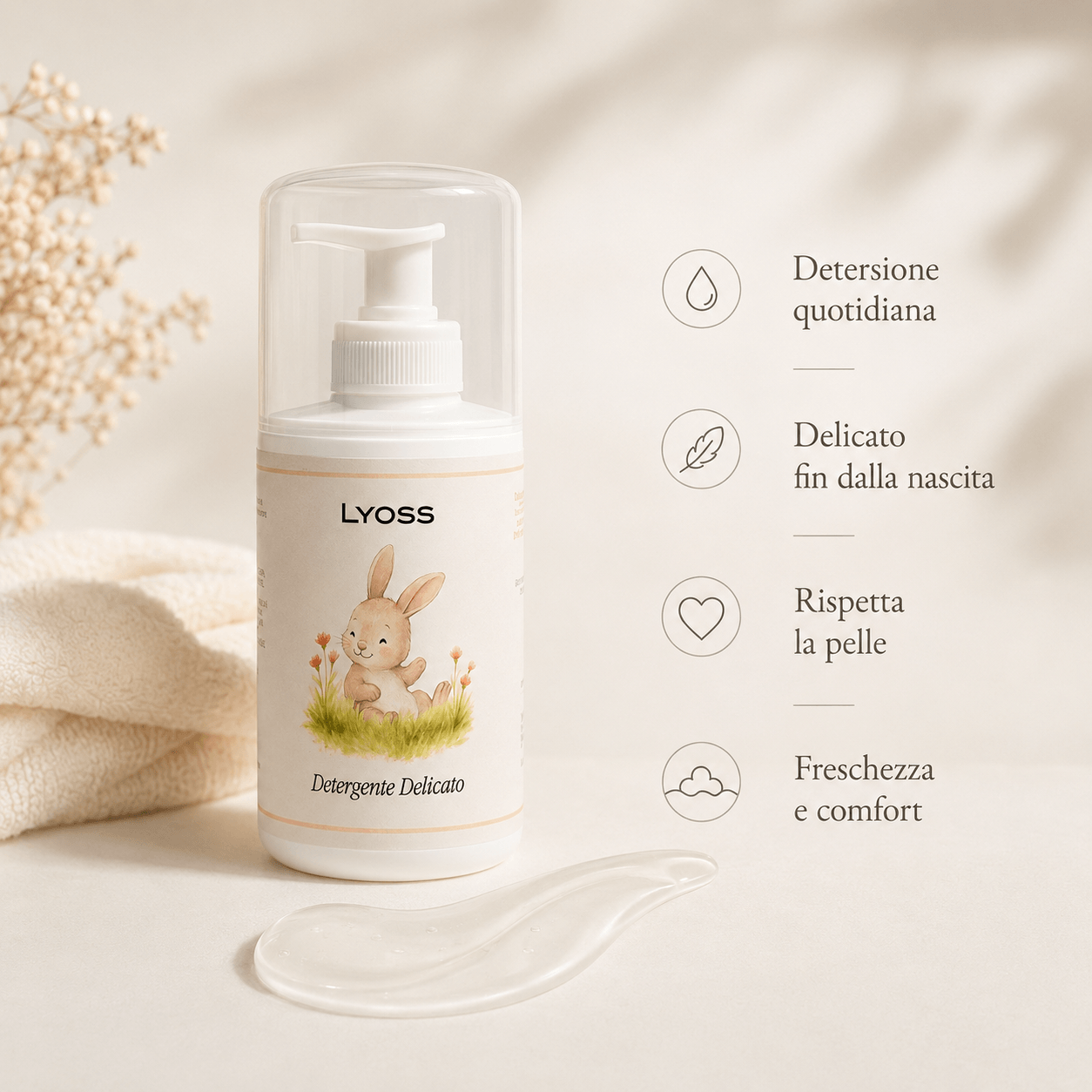 Detergente delicato Baby | Corpo e viso