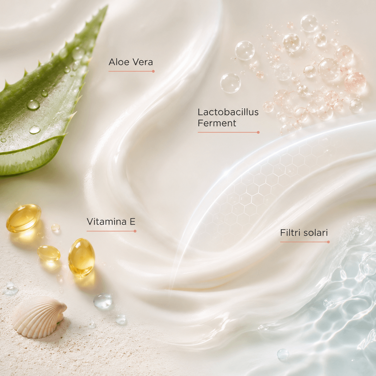 Fluido Solare Corpo Baby - SPF50+ PROTEZIONE MOLTO ALTA