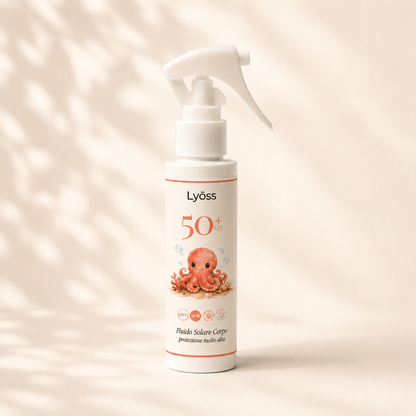Fluido Solare Corpo Baby - SPF50+ PROTEZIONE MOLTO ALTA