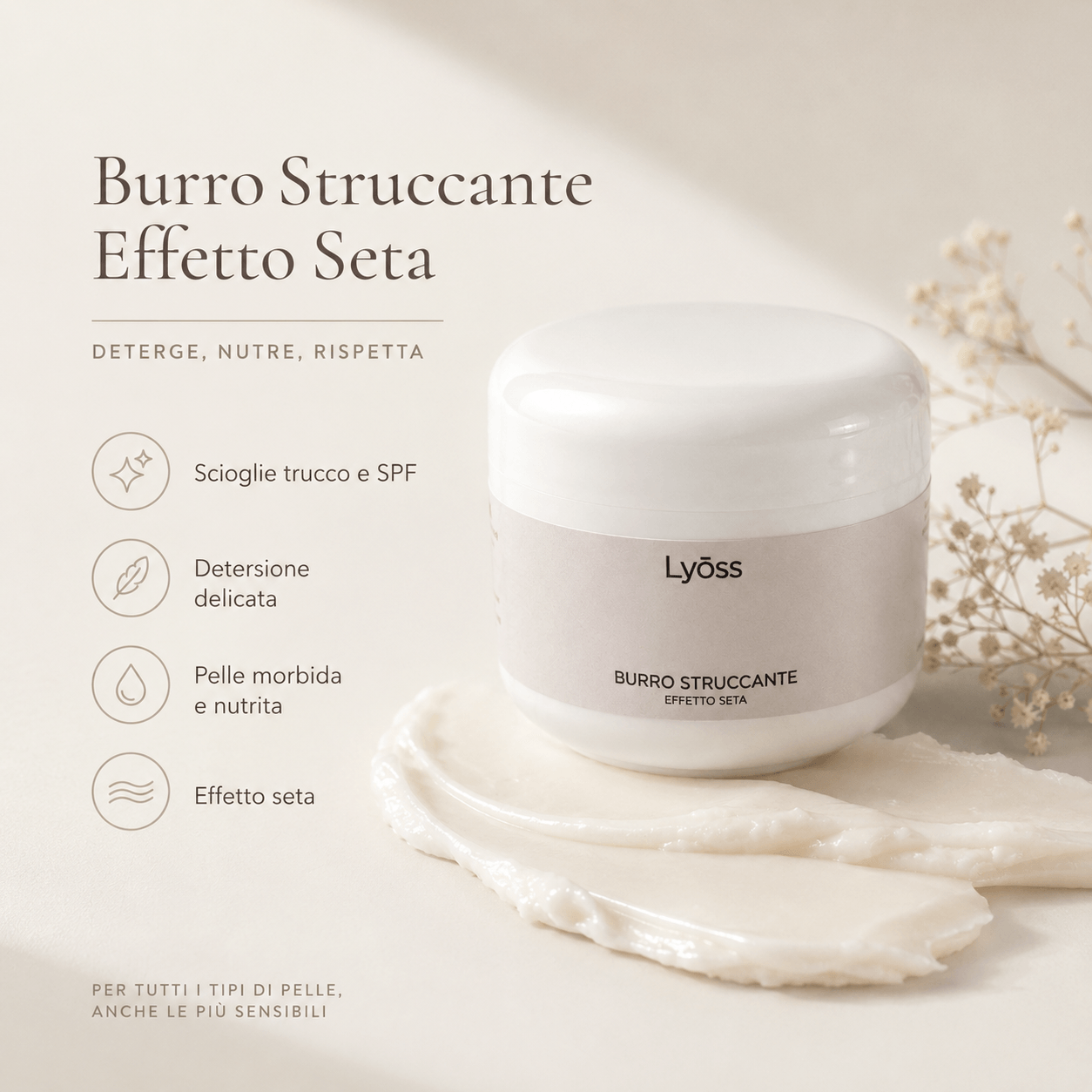 Burro struccante - EFFETTO SETA