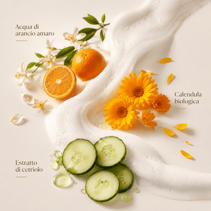 Mousse detergente - VELO DI FRESCHEZZA