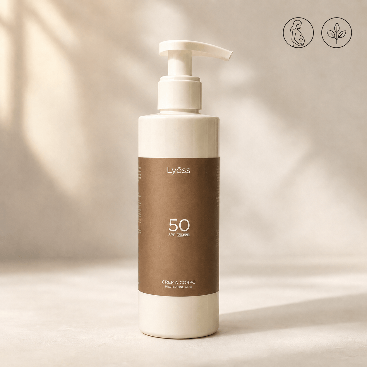Crema corpo protezione alta SPF50