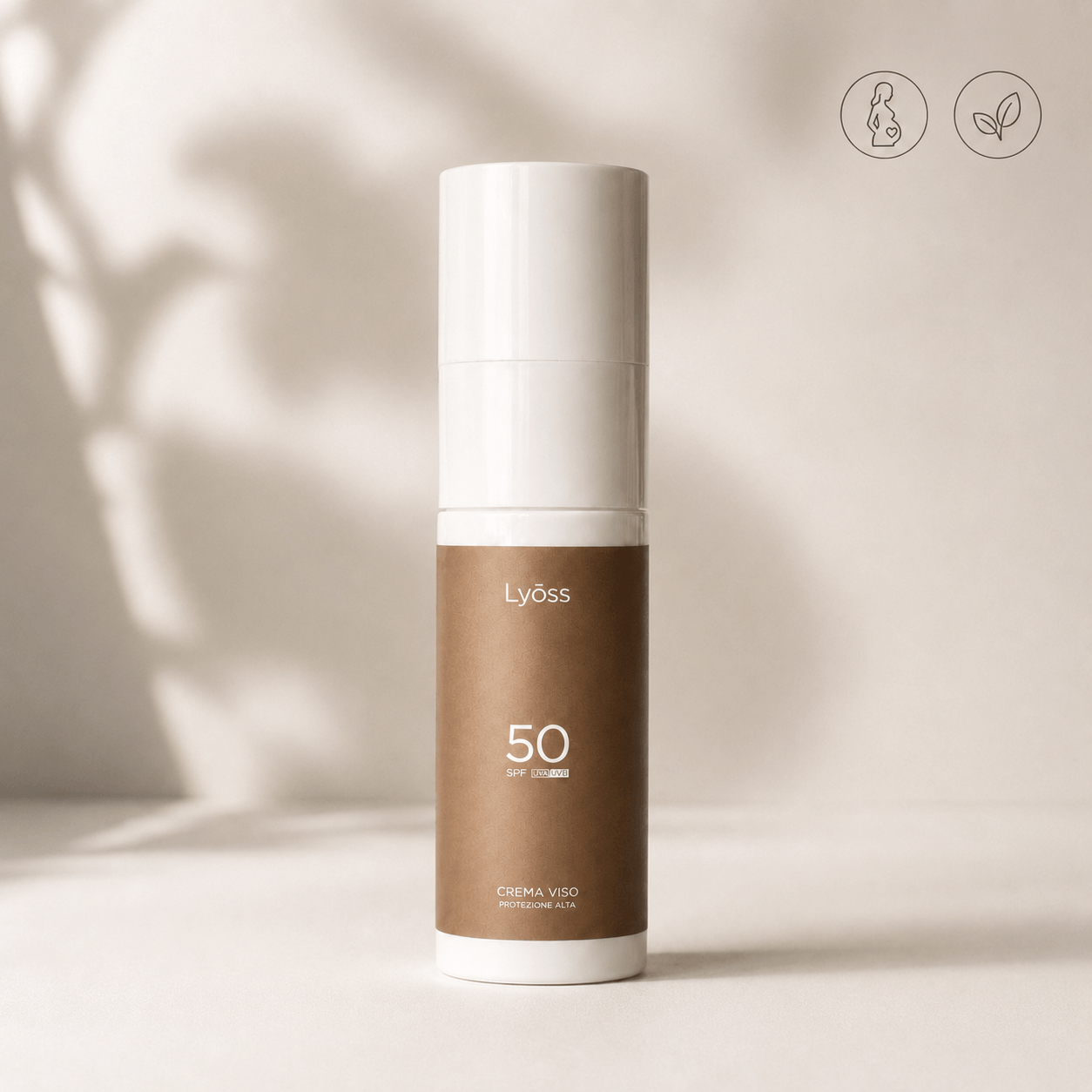 Crema viso protezione alta SPF50
